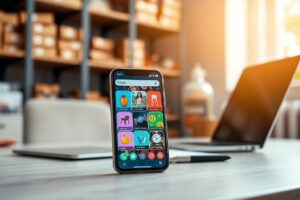 Apps de Venda e E-commerce